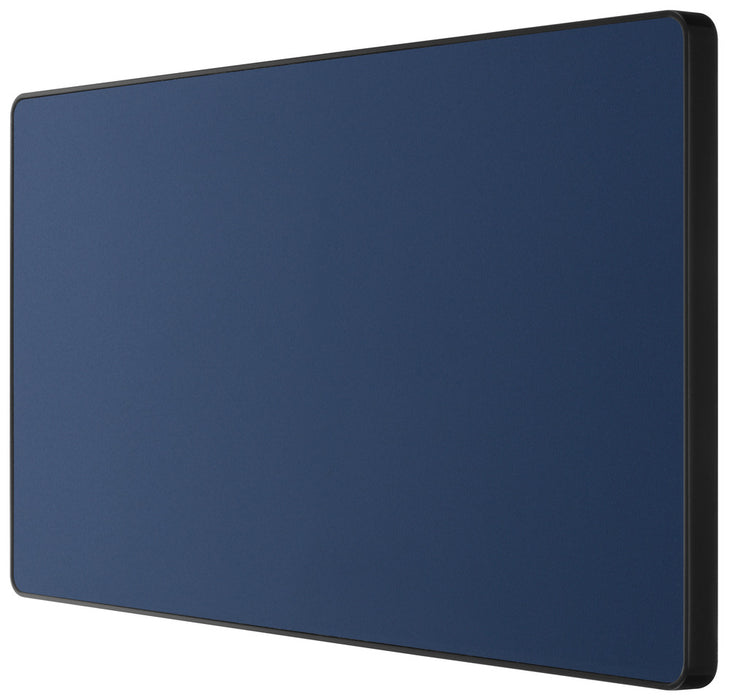 BG Evolve PCDDB95B Double Blank Plate - Matt Blue (Black)