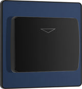 BG Evolve PCDDBKYCSB 20A 16A Hotel Key Card Switch - Matt Blue (Black) - westbasedirect.com