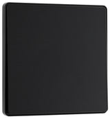 BG Evolve PCDMB12EB 20A 16AX 2 Way Single Light Switch, Edge to Edge Rocker - Matt Black (Black) - westbasedirect.com