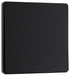 BG Evolve PCDMB13EB 20A 16AX 2 Way Single Intermediate Light Switch, Edge to Edge Rocker - Matt Black (Black) - westbasedirect.com