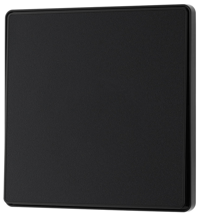 BG Evolve PCDMB13EB 20A 16AX 2 Way Single Intermediate Light Switch, Edge to Edge Rocker - Matt Black (Black) - westbasedirect.com