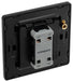 BG Evolve PCDMB13EB 20A 16AX 2 Way Single Intermediate Light Switch, Edge to Edge Rocker - Matt Black (Black) - westbasedirect.com