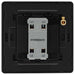BG Evolve PCDMB13EB 20A 16AX 2 Way Single Intermediate Light Switch, Edge to Edge Rocker - Matt Black (Black) - westbasedirect.com