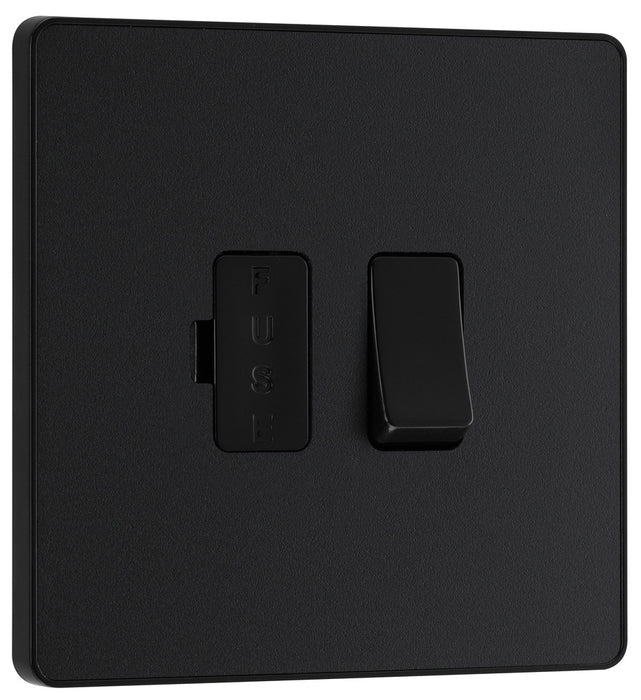 BG Evolve PCDMB50B 13A Switched Fused Connection Unit - Matt Black (Black)