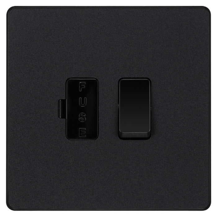 BG Evolve PCDMB50B 13A Switched Fused Connection Unit - Matt Black (Black)