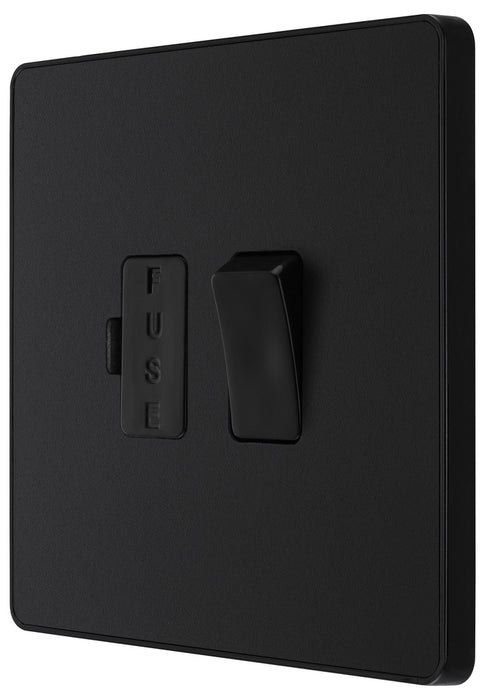 BG Evolve PCDMB50B 13A Switched Fused Connection Unit - Matt Black (Black)
