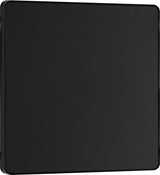 BG Evolve PCDMB94B Single Blank Plate - Matt Black (Black) - westbasedirect.com