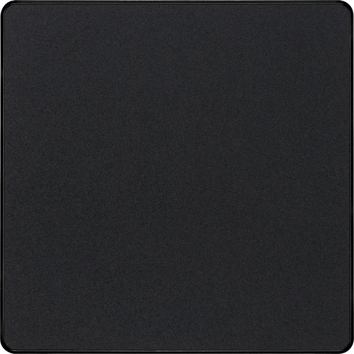 BG Evolve PCDMB94B Single Blank Plate - Matt Black (Black)