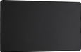 BG Evolve PCDMB95B Double Blank Plate - Matt Black (Black) - westbasedirect.com