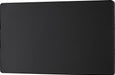 BG Evolve PCDMB95B Double Blank Plate - Matt Black (Black) - westbasedirect.com