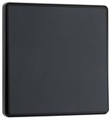 BG Evolve PCDMG12EB 20A 16AX 2 Way Single Light Switch, Edge to Edge Rocker - Matt Grey (Black) - westbasedirect.com