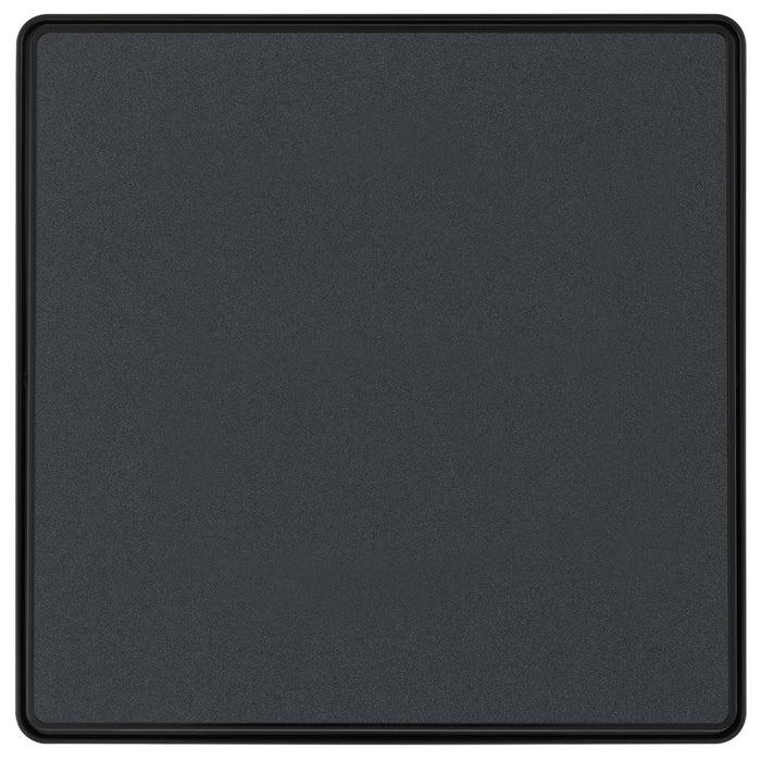 BG Evolve PCDMG12EB 20A 16AX 2 Way Single Light Switch, Edge to Edge Rocker - Matt Grey (Black) - westbasedirect.com