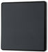 BG Evolve PCDMG12EB 20A 16AX 2 Way Single Light Switch, Edge to Edge Rocker - Matt Grey (Black) - westbasedirect.com