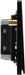 BG Evolve PCDMG12EB 20A 16AX 2 Way Single Light Switch, Edge to Edge Rocker - Matt Grey (Black) - westbasedirect.com