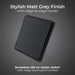BG Evolve PCDMG12EB 20A 16AX 2 Way Single Light Switch, Edge to Edge Rocker - Matt Grey (Black) - westbasedirect.com