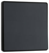 BG Evolve PCDMG13EB 20A 16AX 2 Way Single Intermediate Light Switch, Edge to Edge Rocker - Matt Grey (Black) - westbasedirect.com