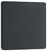 BG Evolve PCDMG94B Single Blank Plate - Matt Grey (Black) - westbasedirect.com