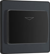 BG Evolve PCDMGKYCSB 20A 16A Hotel Key Card Switch - Matt Grey (Black) - westbasedirect.com