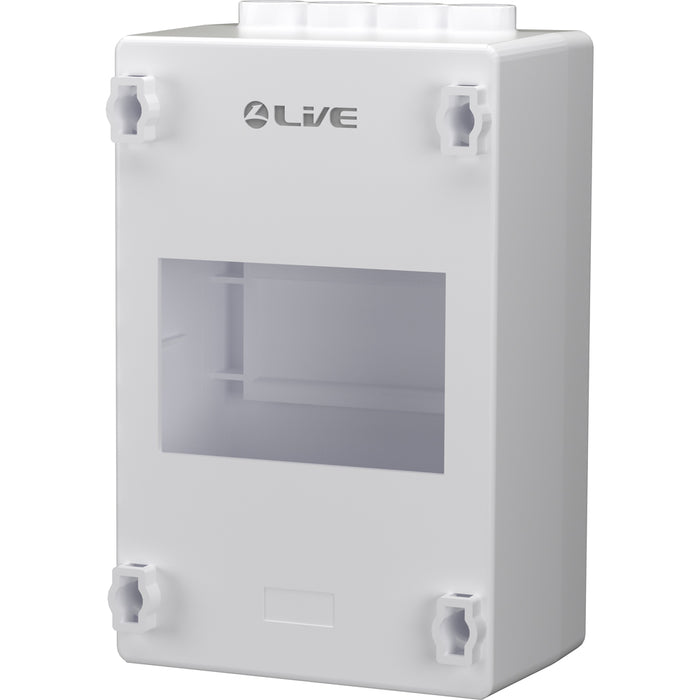 LIVE Electrical PEN4 4 Way IP20 Plastic Empty Enclosure