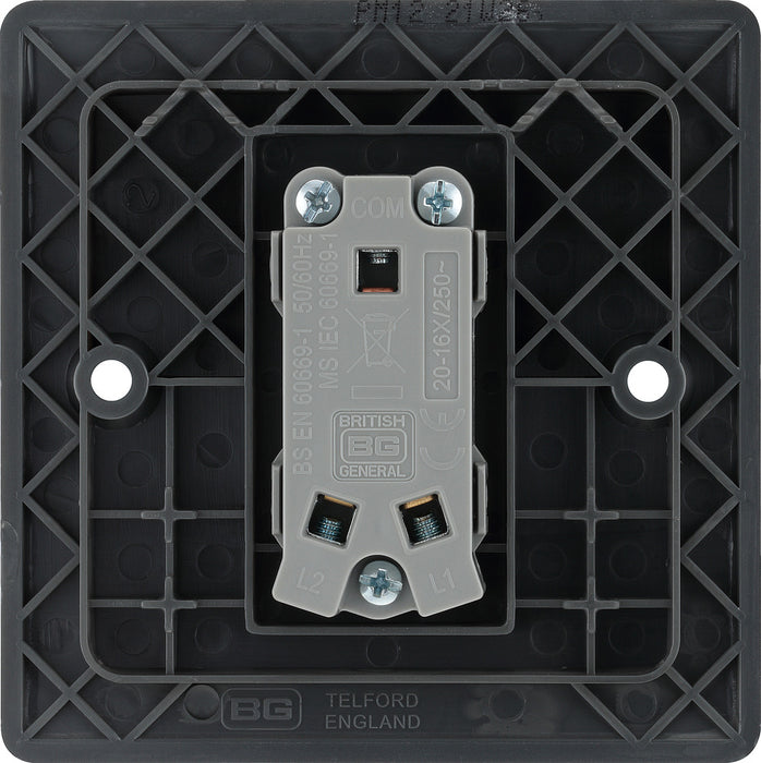 BG Part M PM12 Single Light Switch 10A - westbasedirect.com