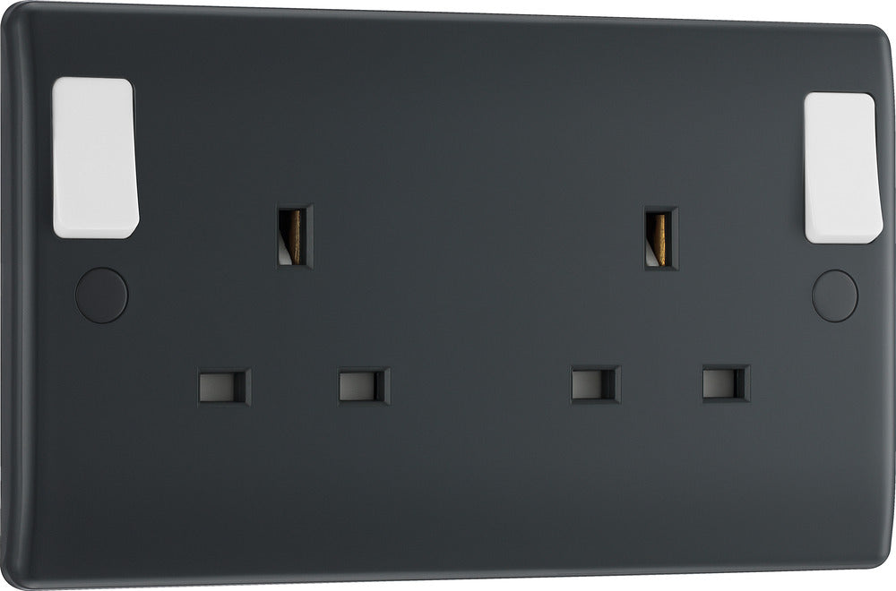 BG Part M PM22DPOB 13A DP Double Socket + Outboard Rockers ...