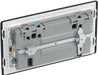 BG Part M PM22UAC22 13A Double Switched Power Socket + USB A+C (22W) - westbasedirect.com