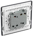 BG Part M PM42W Double Light Switch 10A Wide Rocker - westbasedirect.com