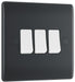 BG Part M PM43 Triple Light Switch 10A - westbasedirect.com
