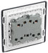 BG Part M PM43W Triple Light Switch 10A Wide Rocker - westbasedirect.com