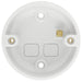 BG Part M PM802RD 6A 2 Way Ceiling Switch, Red Cord & 2 Bangles - westbasedirect.com
