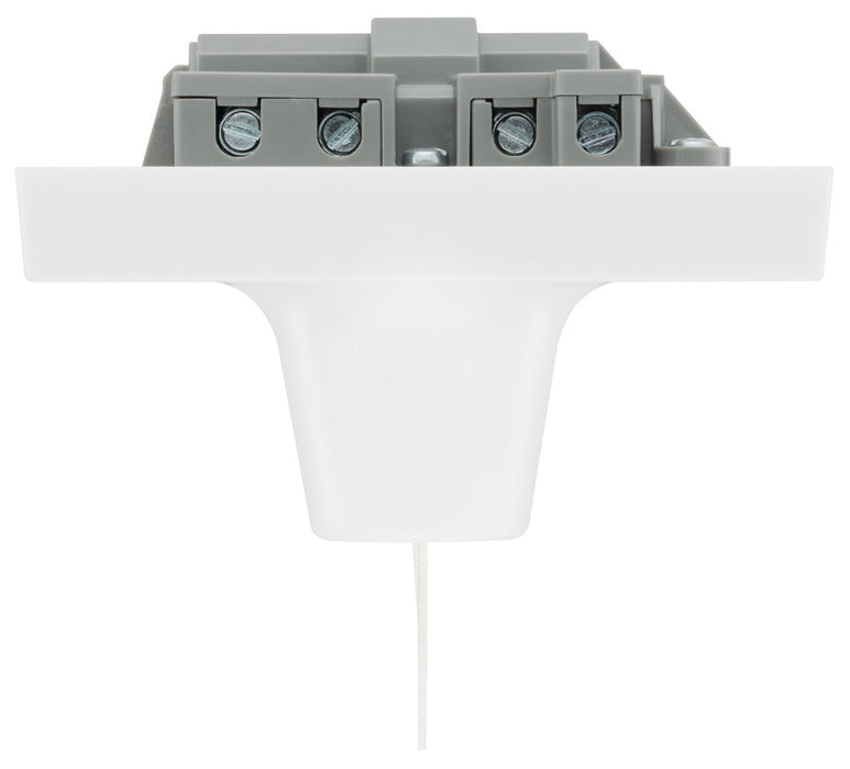 BG Part M PM804RD 10A Triple Pole Fan Isolator Ceiling Switch, Red Cord & 2 Bangles - westbasedirect.com