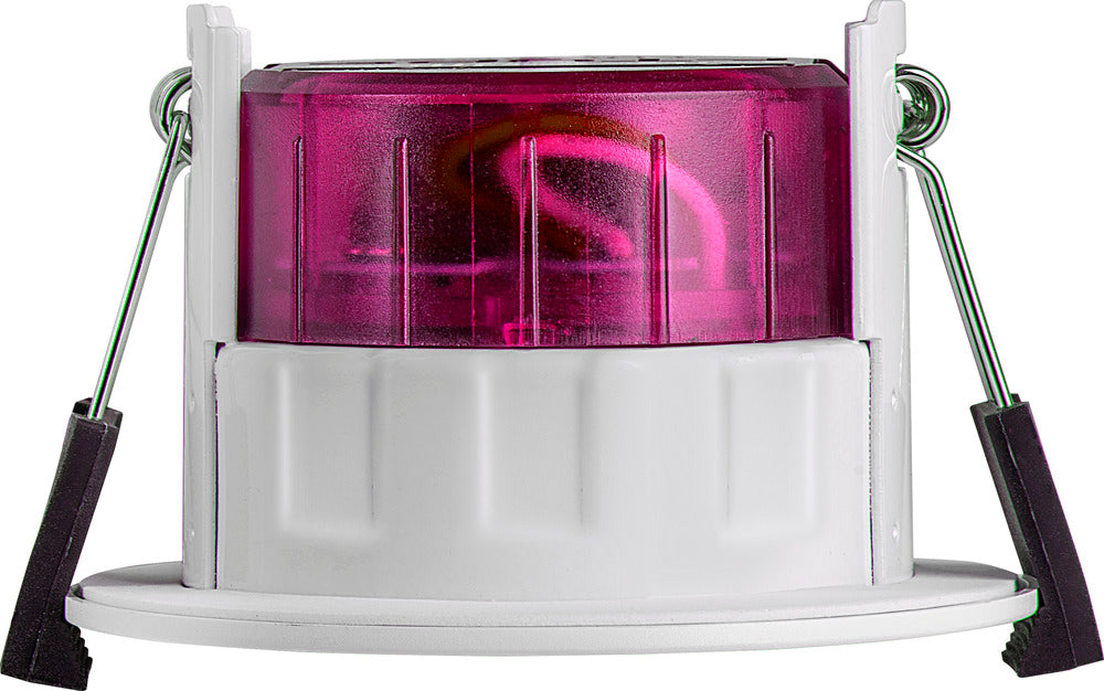 Luceco PTF6WD2W FType Elite 4W/6W 690Lm Power Change & CCT Change 3000K/4000K Dim2Warm Dimmable IP65 White - Flat (6 Pack)