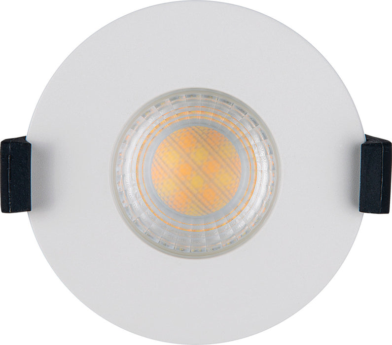 Luceco PTF6WD2W FType Elite 4W/6W 690Lm Power Change & CCT Change 3000K/4000K Dim2Warm Dimmable IP65 White - Flat