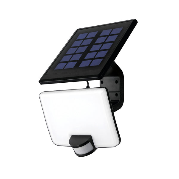 Luceco SOLAR Guardian 1.5W PIR Wall Light IP65 Black 220lm | Toolstation Luceco SOLAR Guardian 1.5W PIR Wall Light IP65 Black 220lm | Toolstation