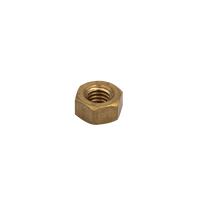 Unicrimp QBFHN10 M10 Brass Hexagon Nut (100 Pack)