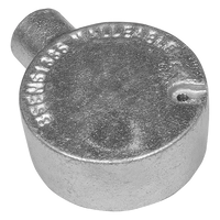 Unicrimp QCB120G 20mm 1 Way Galvanised Conduit Box