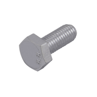 Unicrimp QHH10-25BZP M10x25 Hexagon BZP Setscrews (100 Pack)