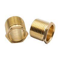 Unicrimp QMLB20 20mm Long Pattern Brass Male Bush