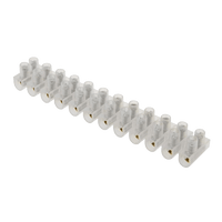 Unicrimp QTB15 15A 12 Way Terminal Block Strips - Clear