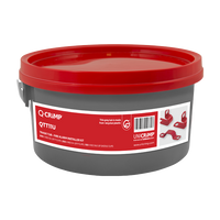 Unicrimp QTT11U Trade Tub - 200 x Red LSF 32 P Clips, 200 x Red LSF 34 P Clips & 100 x Red LSF 342 Saddle Clips