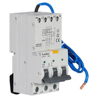 FuseBox R3PN10B4030BD 40A B Curve 10kA 30mA 3P+N Switched Type A Bi-Directional RCBO