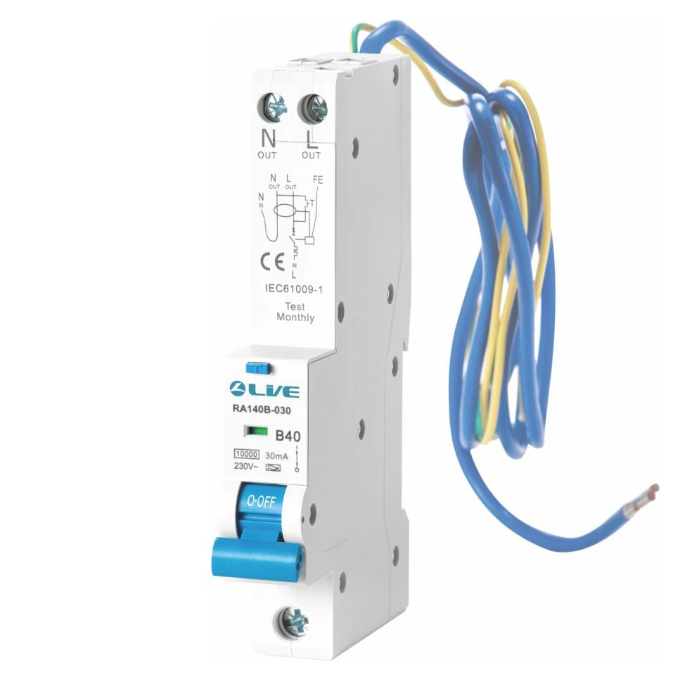 LIVE Electrical Commercial RCBOs 10kA