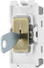 BG RAB30KY Nexus Grid 20A Secret Key DP - Antique Brass - westbasedirect.com