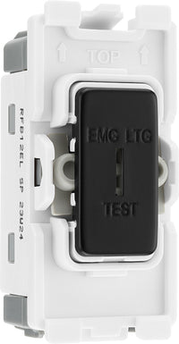 BG RFB12EL Nexus Grid 20A Secret Key SP 2-Way (EMG LTG TEST) - Matt Black