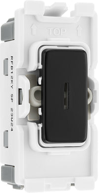 BG RFB12KY Nexus Grid 20A Secret Key SP 2-Way - Matt Black