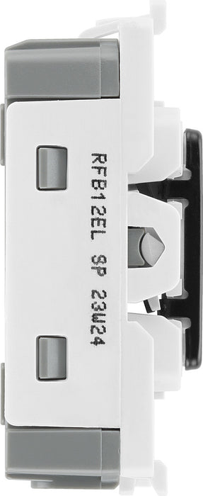 BG RFB30KY Nexus Grid 20A Secret Key DP - Matt Black - westbasedirect.com