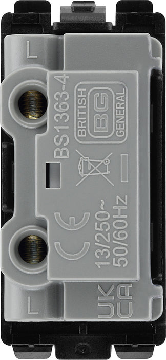 BG RFBFUSE Nexus Grid Fuse Holder - Matt Black - westbasedirect.com