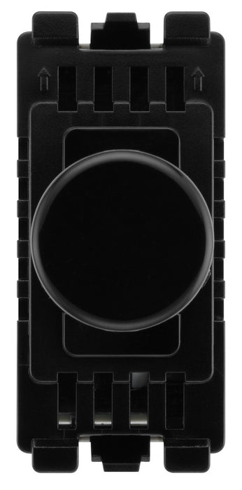 BG Evolve RPCDBDLT Grid 2-Way Intelligent Dual Mode Dimmer Module -  Black