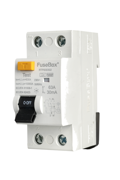 FuseBox RTF630302 Type F RCD 63A 30mA 2P