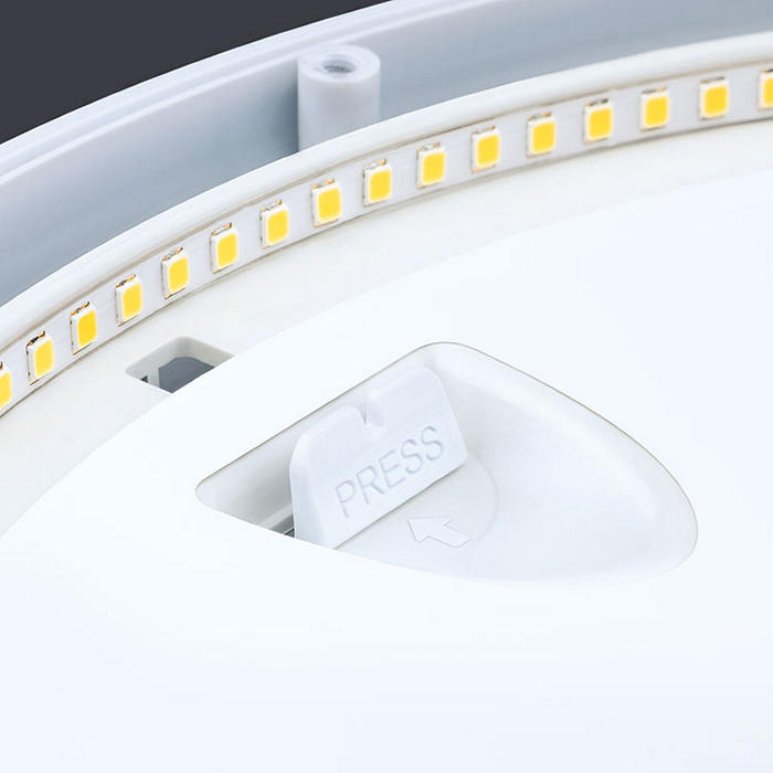 JCC JC070086 RadiaLED Rapid IP65 LED Bulkhead 4000K 16W Emergency with White Rim - westbasedirect.com